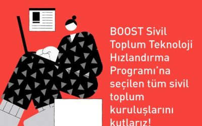 BOOST Sivil Toplum Teknoloji Hızlandırma Programı’nda biz de varız!
