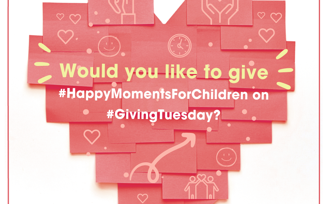 Today is #GivingTuesday! Let’s share happiness!