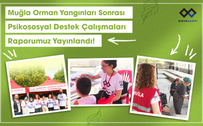 Muğla Orman Yangınları Sonrası Psikososyal Destek Çalışmaları Raporumuz Yayınlandı